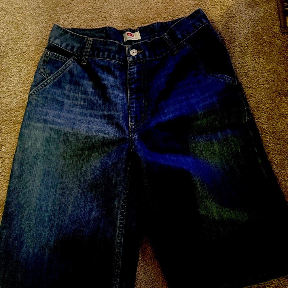 Levi’s Boys Blue Denim Shorts Regular 16
